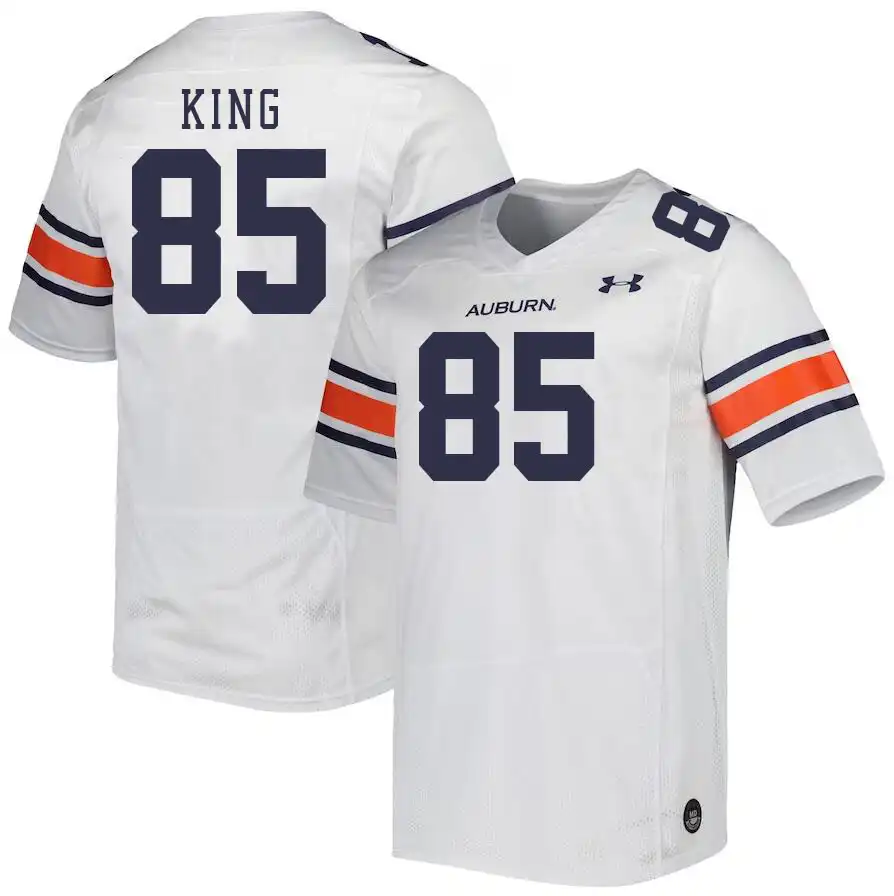 Auburn Tigers Cam'Ron King Men's #85 White Stitched College Football Jersey