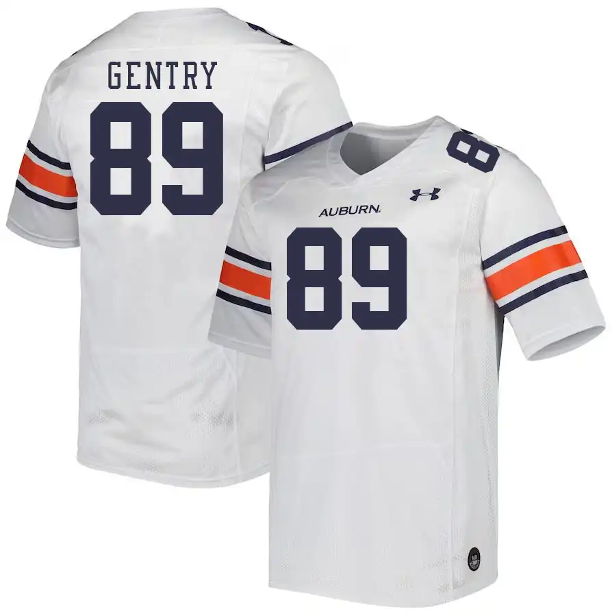 Auburn Tigers Dylan Gentry Men's #89 White Stitched College Football Jersey