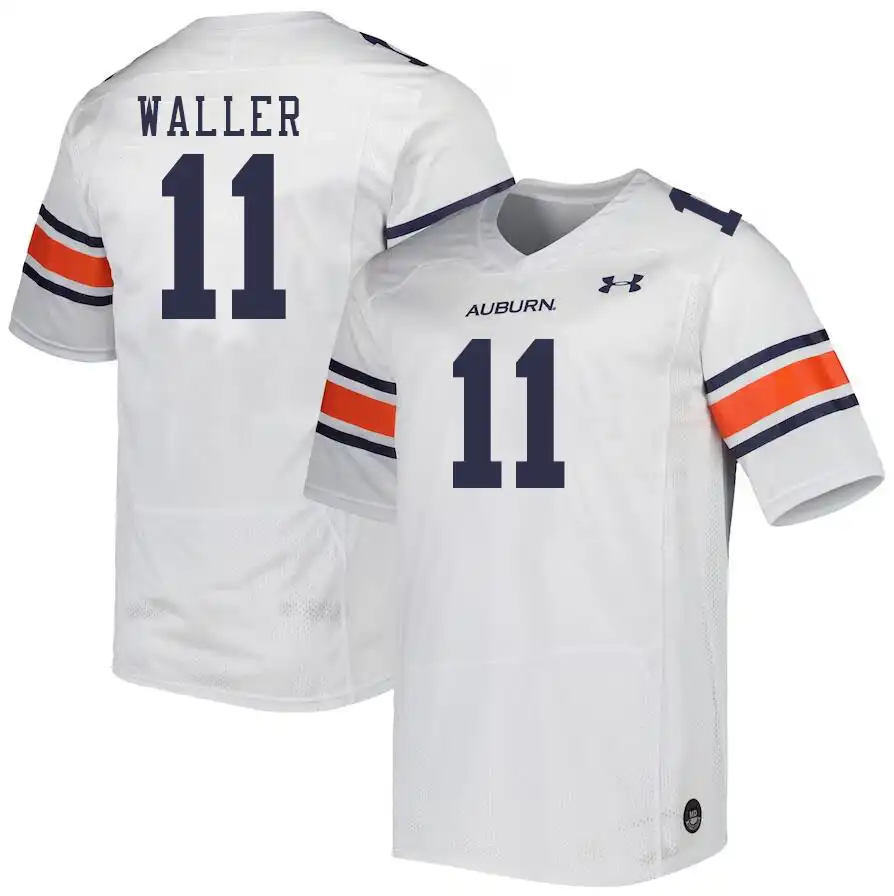 Auburn Tigers Jamonta Waller Men's #11 White Stitched College Football Jersey