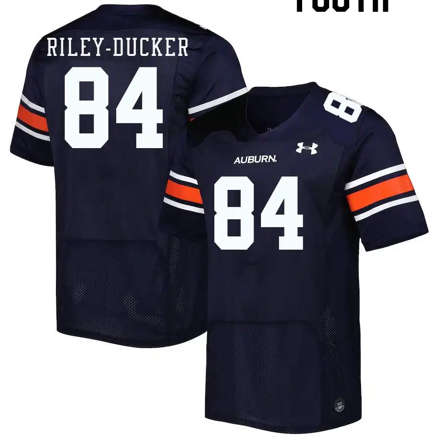 Auburn Tigers Micah Riley-Ducker Youth #84 Navy Stitched College Football Jersey