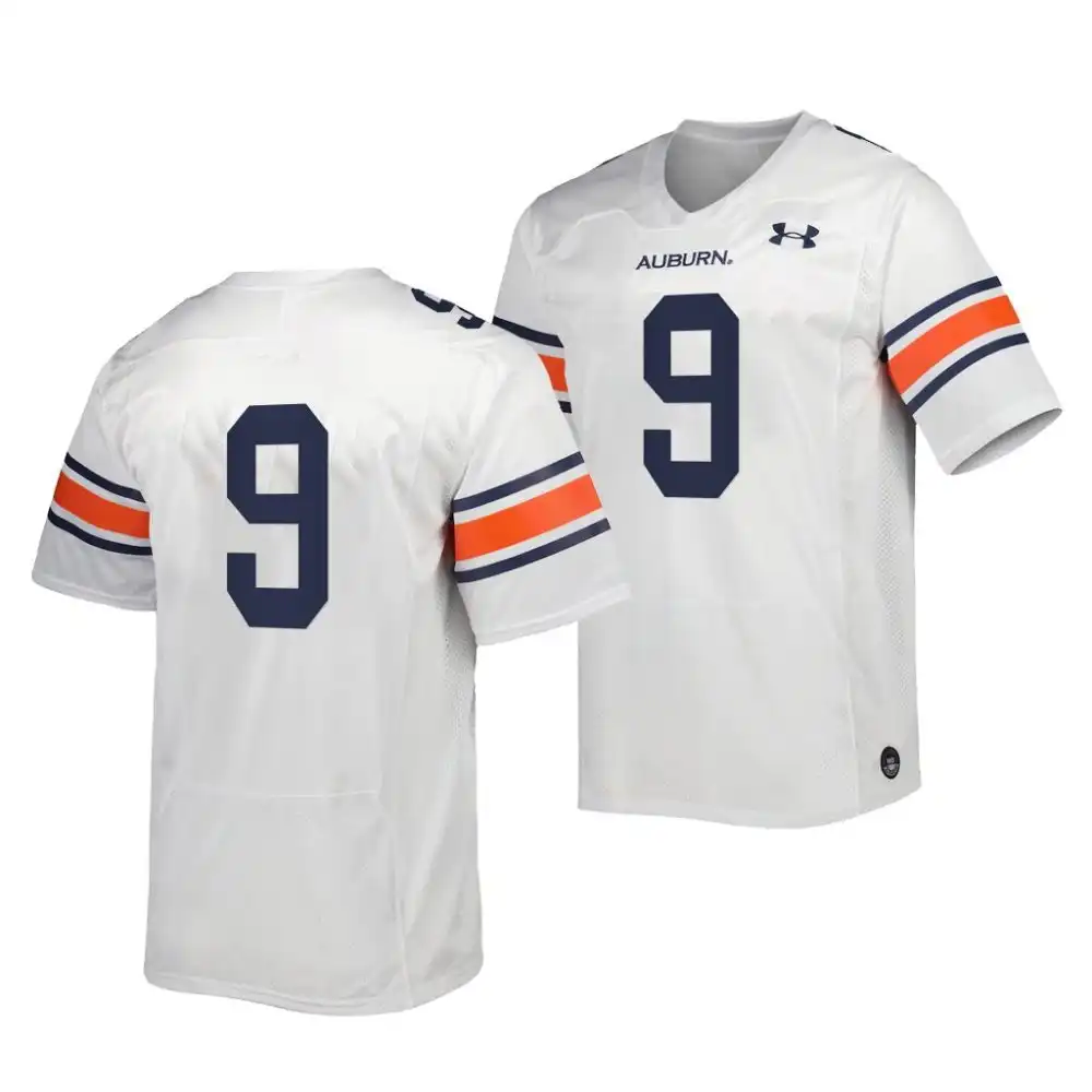 Auburn Tigers Robby Ashford Men's #9 Limited Premier 9 White 2022 Stitched College Football Jersey