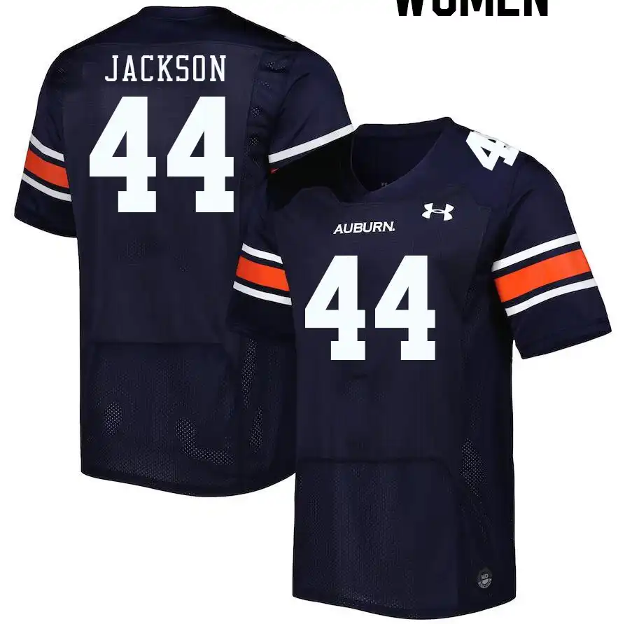 Auburn Tigers Sean Jackson Women's #44 Navy Stitched College Football Jersey